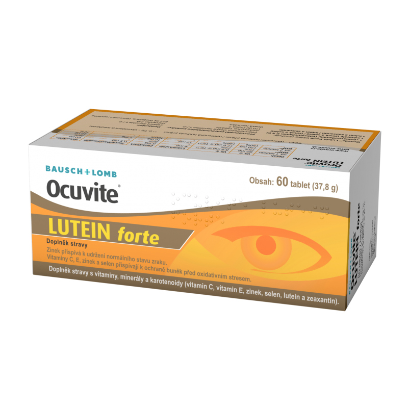 Ocuvite LUTEIN Forte 60 tablet Onlinelekarna.cz