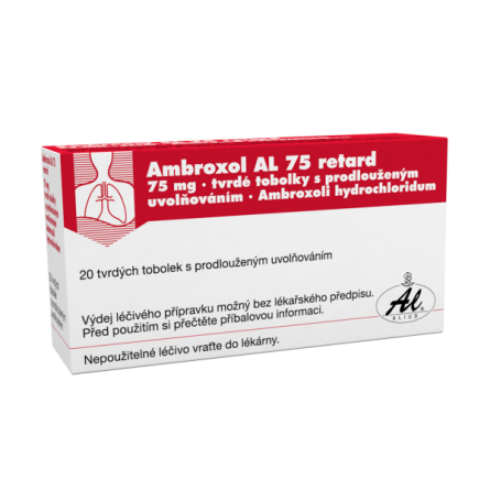 Ambroxol AL Retard 75 mg 20 tobolek s prodlouženým uvolňováním