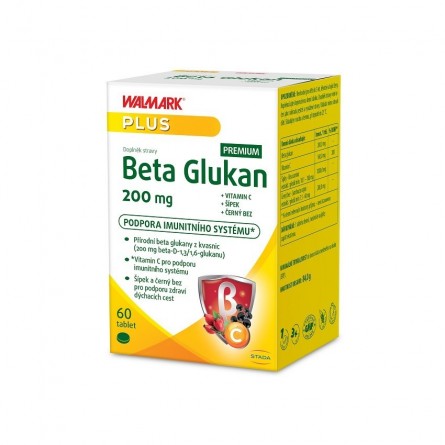 Walmark Beta Glukan 200 mg 60 tablet