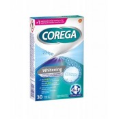 Corega Whitening Antibakteriální tablety 30ks