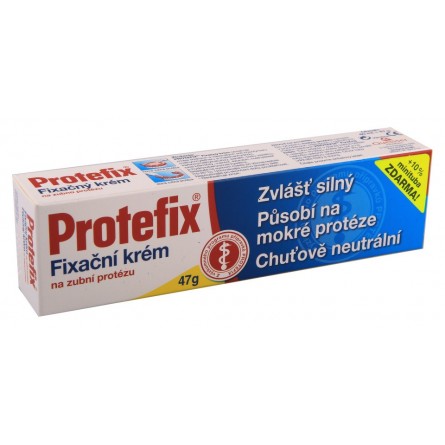 PROTEFIX Fixační krém 47 g + 4 ml