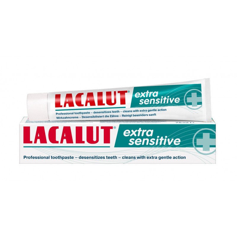 Lacalut Extra Sensitive zubní pasta 75ml