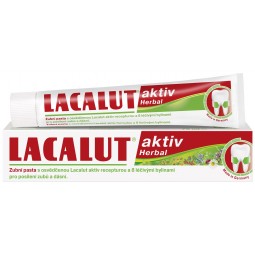Lacalut Aktiv Herbal zubní pasta 75ml