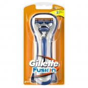 Gillette Fusion holicí strojek s 2 náhradními břity