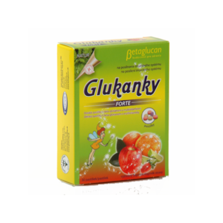 TOPVET Glukánky forte dětské pastilky 30 ks