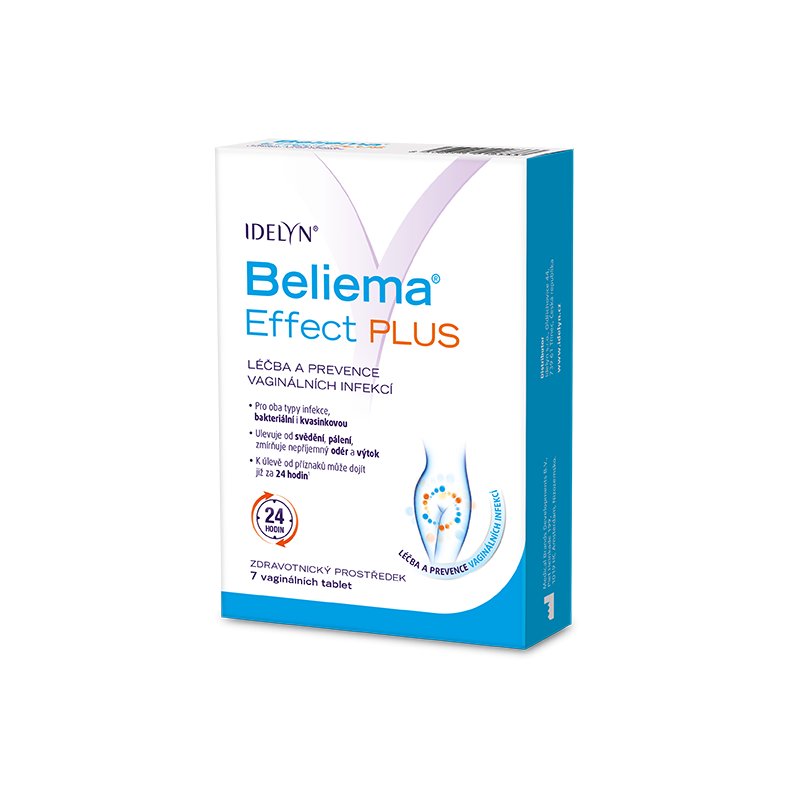 Idelyn Beliema Effect PLUS 7 vaginálních tablet