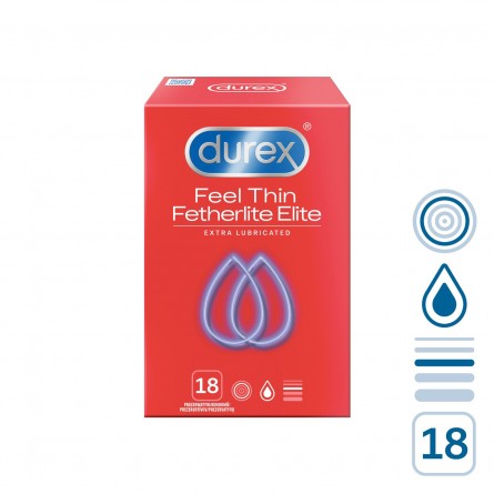 DUREX Feel Thin Extra Lubricated 18 ks