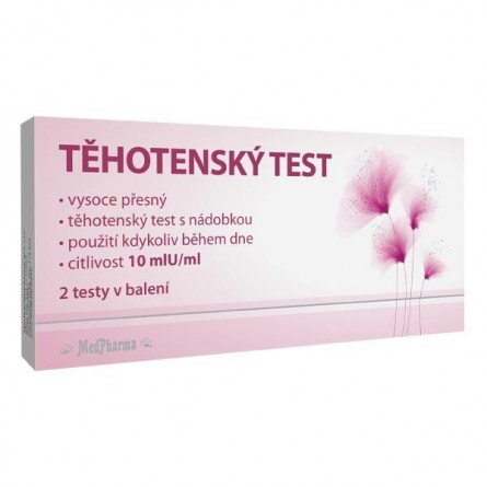 MedPharma Těhotenský test 2 ks