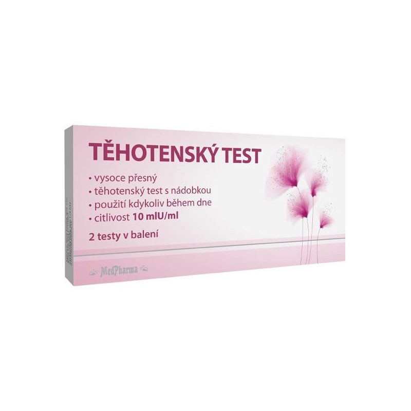 MedPharma Těhotenský test 2 ks