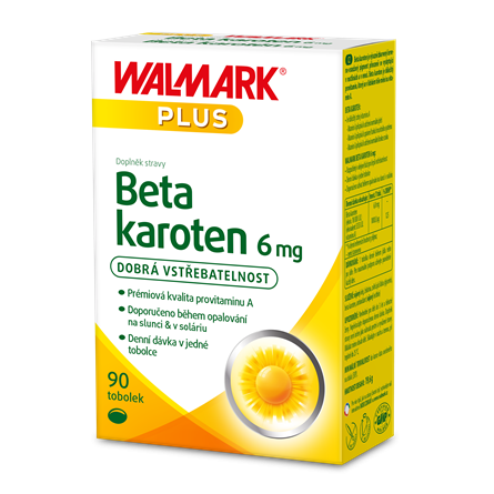 Walmark Beta karoten 6mg 90 tobolek