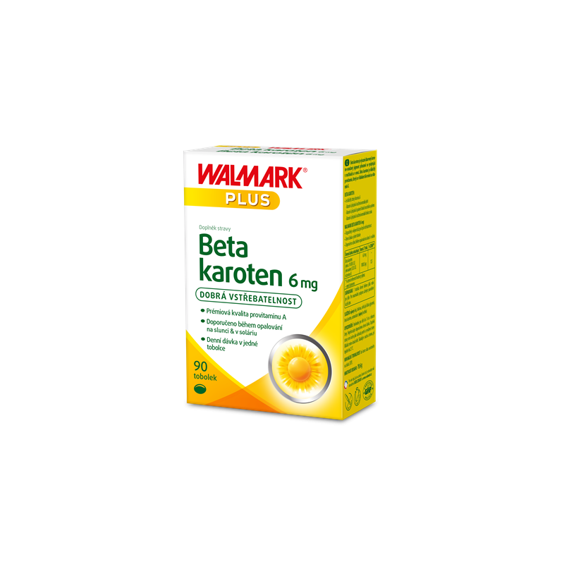 Walmark Beta karoten 6mg 90 tobolek