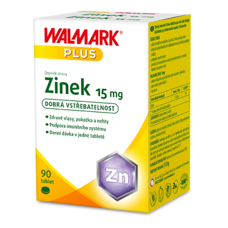 Walmark Zinek 15mg 90 tablet