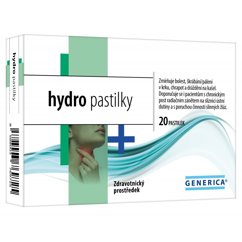 Hydro pastilky Generica 20 pastilek