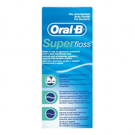 Oral-B SuperFloss zubní nit 50 m