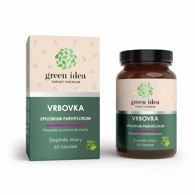 GREEN IDEA Vrbovka bylinný extrakt 60 tobolek