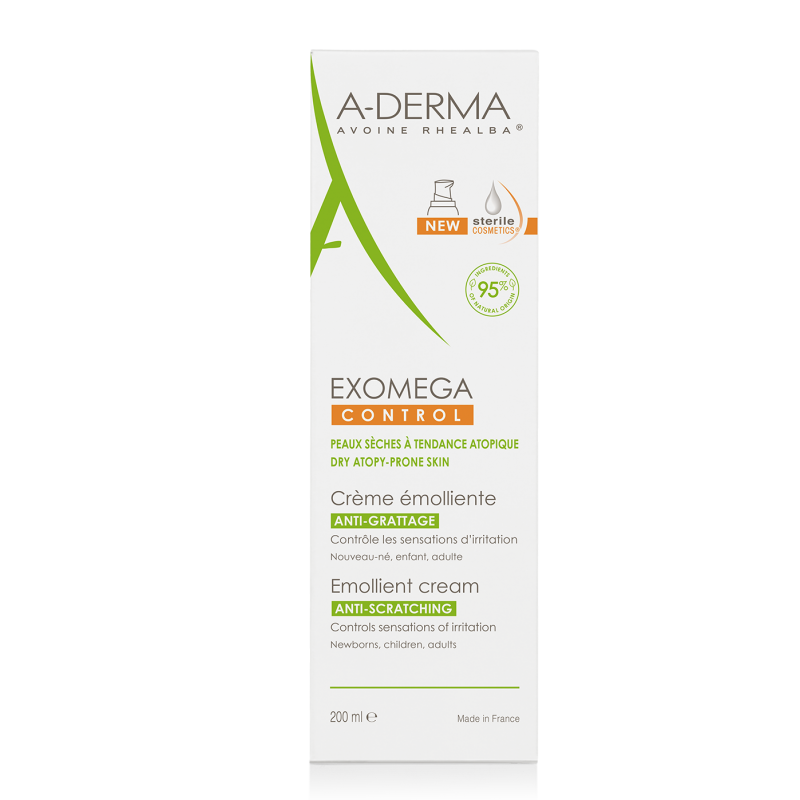 A-DERMA Exomega CONTROL Krém 200 ml DUO