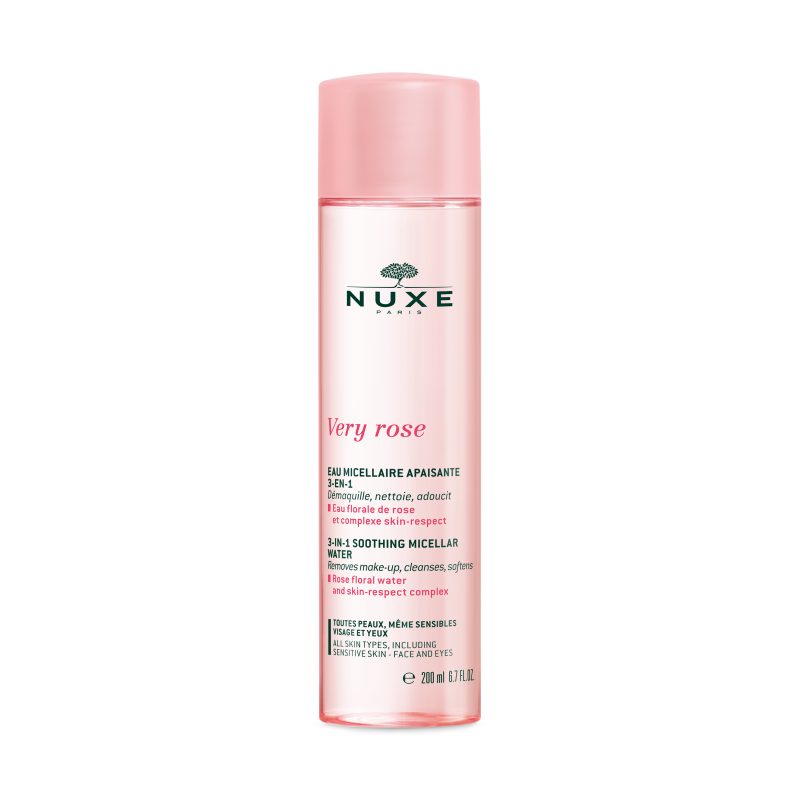 NUXE Very rose 3-v-1 čistící voda 200 ml