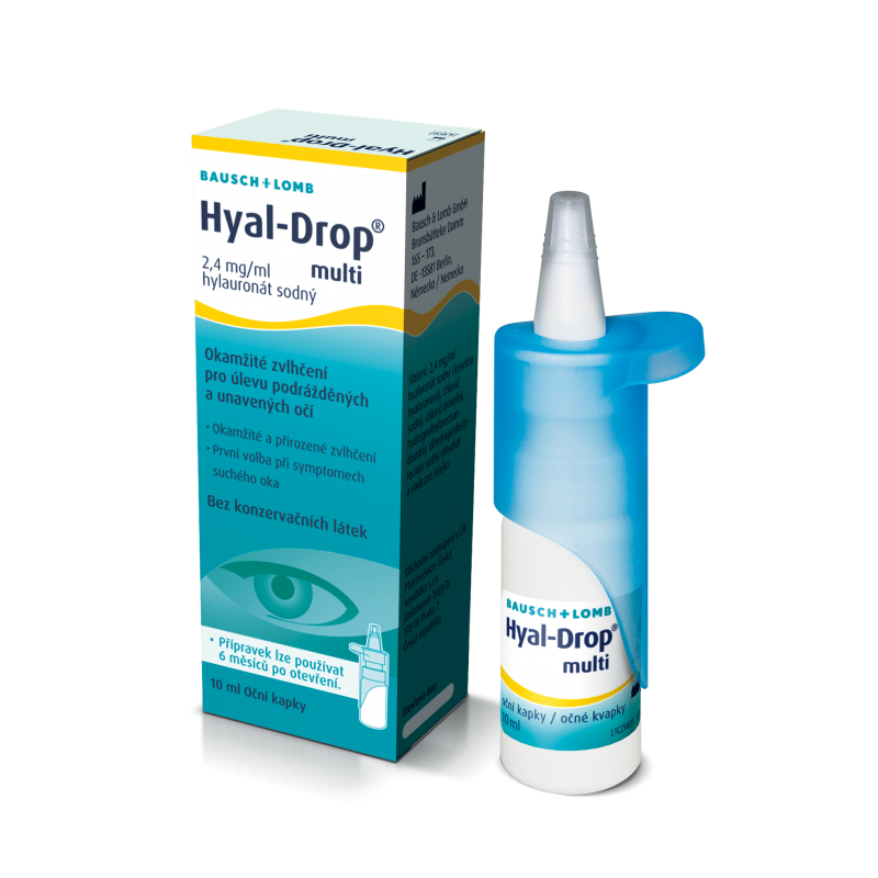 Hyal-Drop Multi oční kapky 10 ml