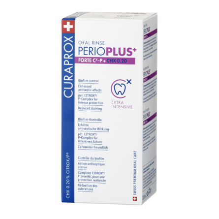 CURAPROX Perio Plus+ Forte ústní voda 200ml