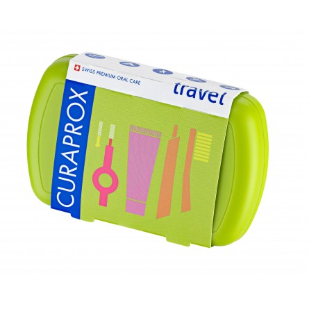 CURAPROX Travel set cestovní sada zelená