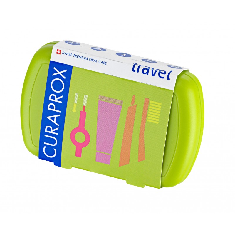 CURAPROX Travel set cestovní sada zelená