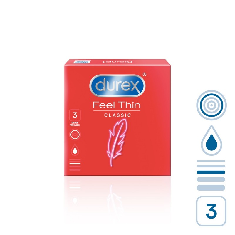 DUREX Feel Thin Classic 3 ks