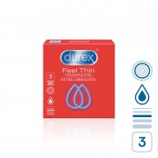 DUREX Feel Thin Extra Lubricated 3 ks