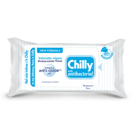 Chilly ubrousky Antibacterial 12 ks