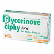 Dr. Müller Glycerinové čípky 2.2 g 12 čípků