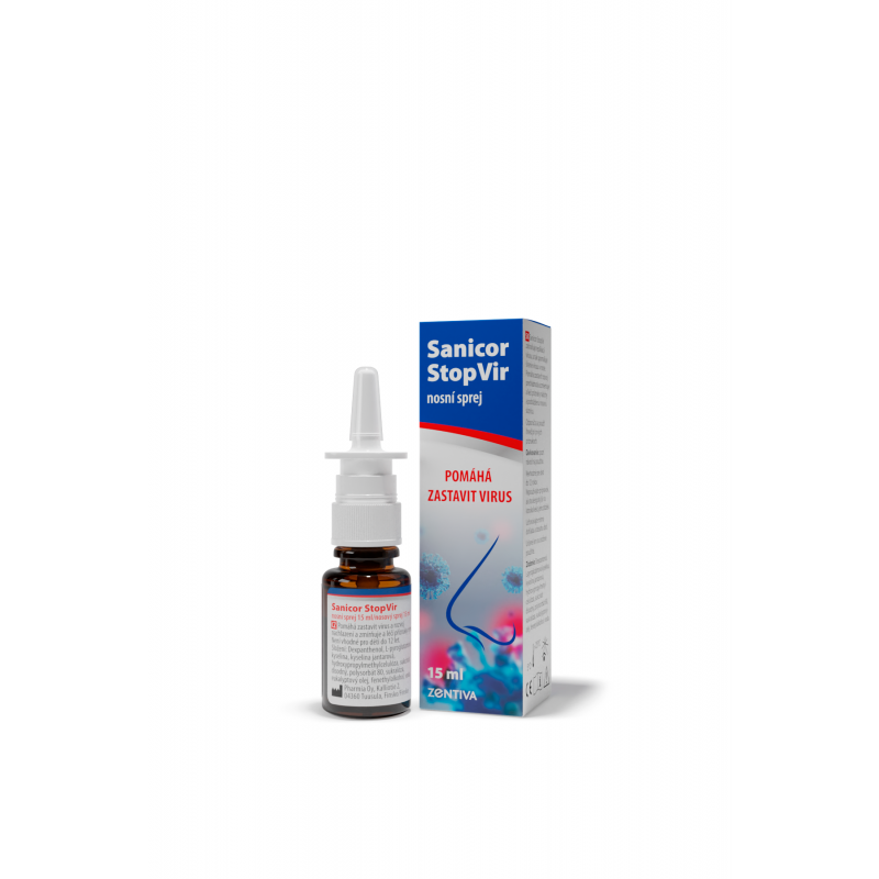 Sanicor StopVir nosní sprej 15 ml