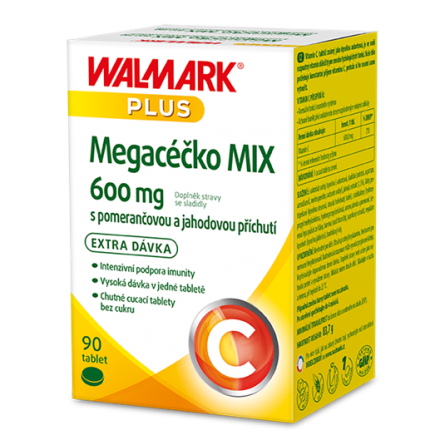 Walmark Megacéčko 600mg MIX 90 tablet