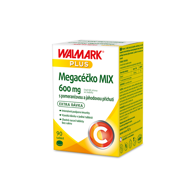 Walmark Megacéčko 600mg MIX 90 tablet