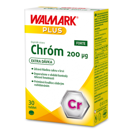 Walmark Chróm 200 mcg 30 tablet