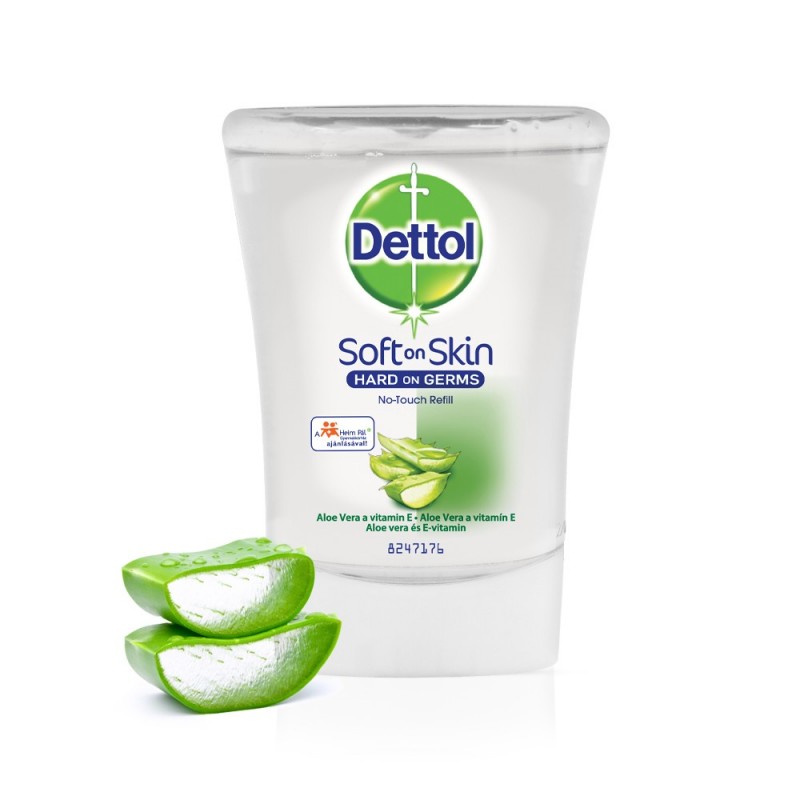 DETTOL Náplň do bezdot. dávkovače Aloe Vera a vitamín E 250ml