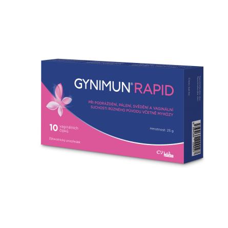 Gynimun Rapid 10 vaginálních čípků