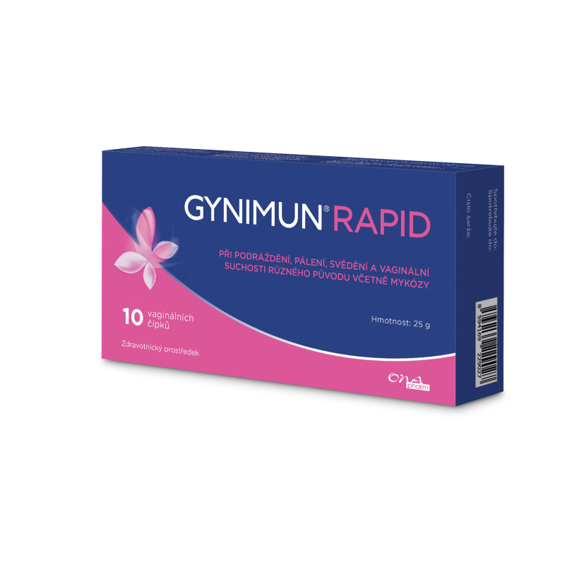 Gynimun Rapid 10 vaginálních čípků