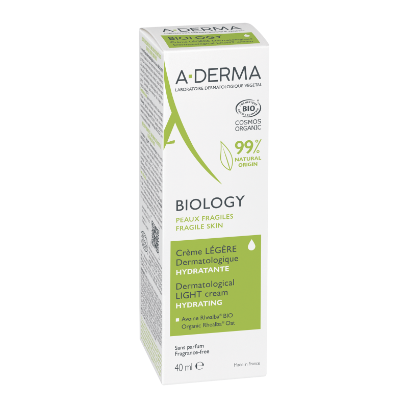 A-DERMA BIOLOGY Dermatologický lehký krém 40 ml