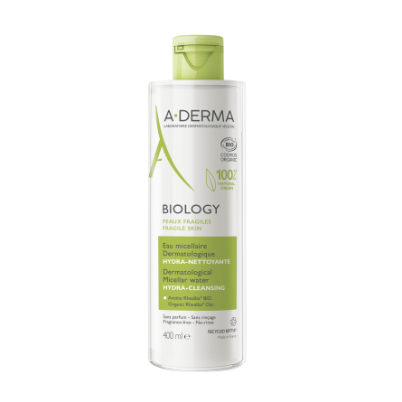 A-DERMA BIOLOGY Dermatologická micelární voda 400 ml