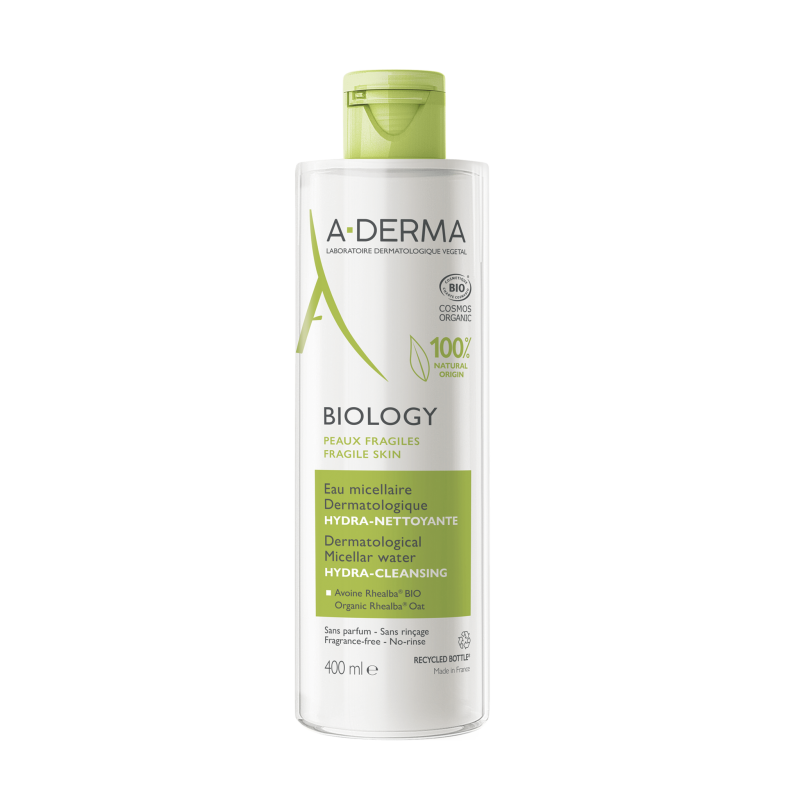 A-DERMA BIOLOGY Dermatologická micelární voda 400 ml