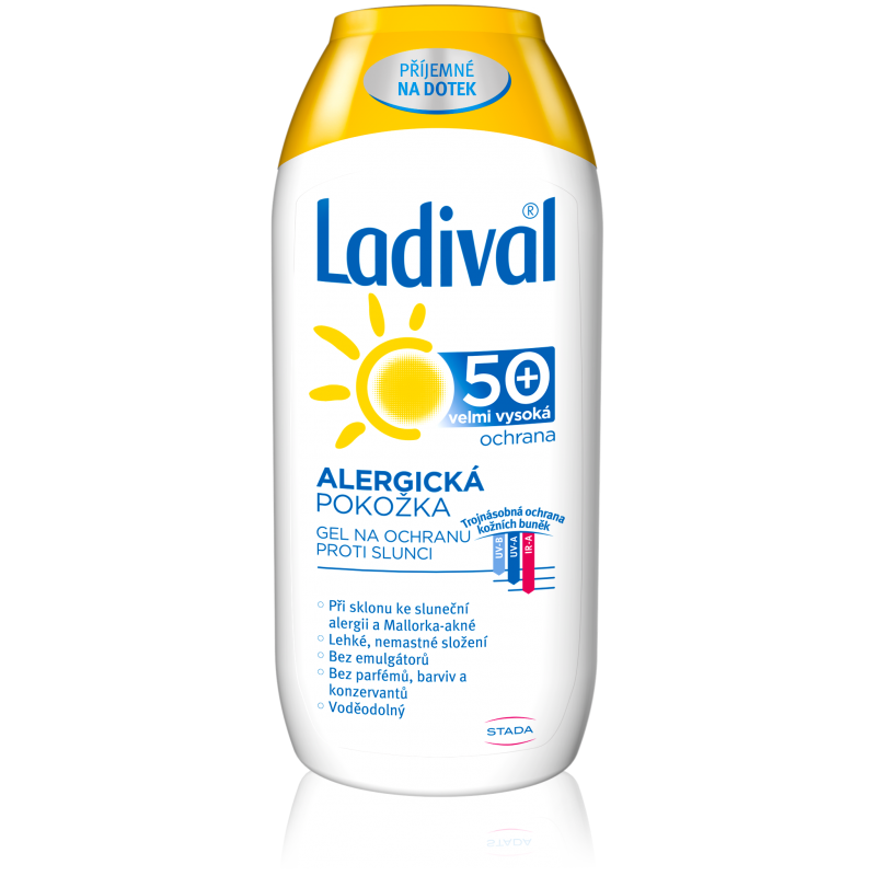 LADIVAL ALERGICKÁ POKOŽKA OF 50+ GEL 200 ml