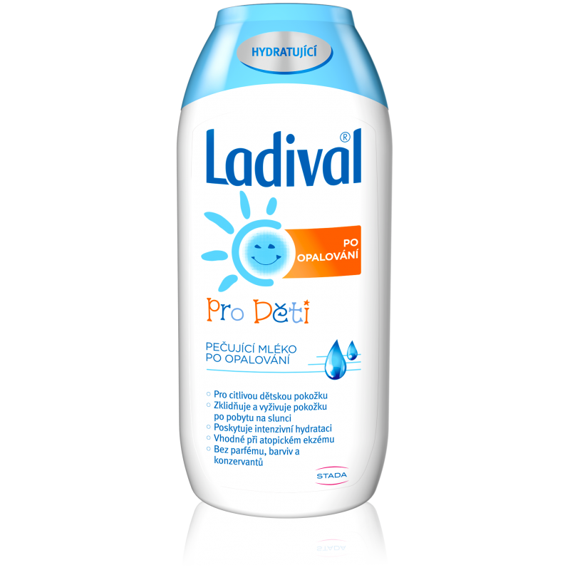 LADIVAL PRO DĚTI MLÉKO PO OPALOVÁNÍ 200 ml