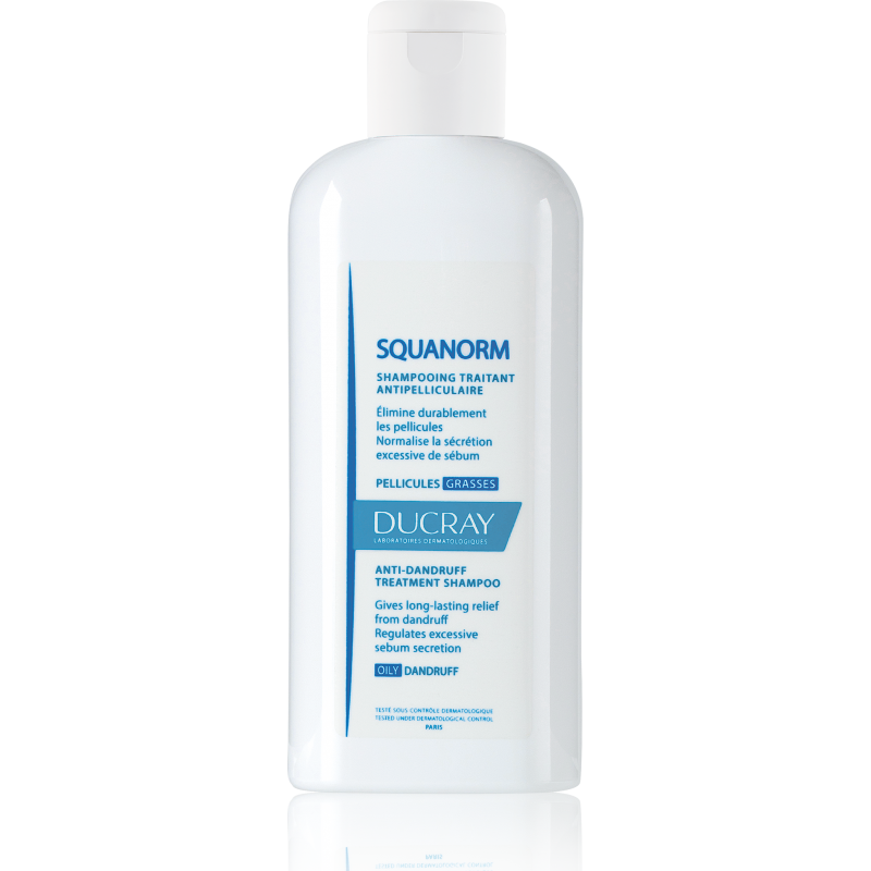 DUCRAY Squanorm Šampon proti mastným lupům 200 ml