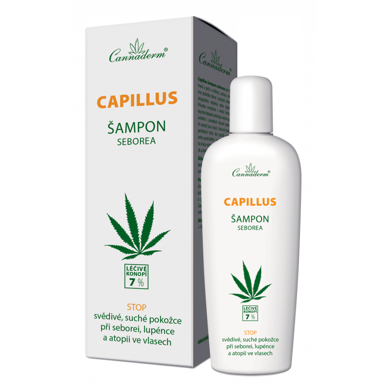 Cannaderm Capillus šampon proti lupům NEW 150 ml