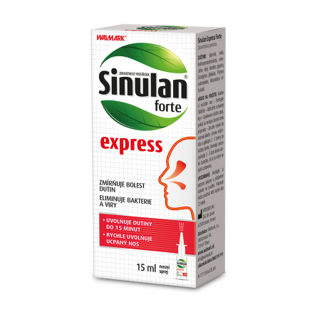 Walmark Sinulan forte express nosní sprej 15 ml
