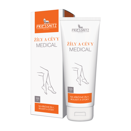 Priessnitz Žíly a cévy Medical 125 ml