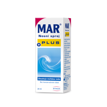 Mar PLUS 3% nosní sprej 20 ml