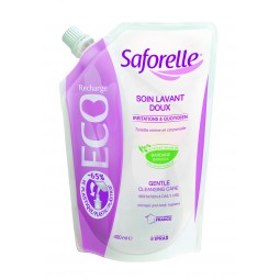 Saforelle jemný mycí gel 400 ml ECO pack