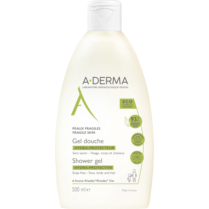 A-DERMA Hydratační sprchový gel 500 ml