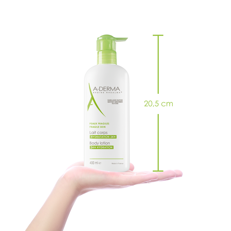 A-DERMA Hydratační tělové mléko 400 ml