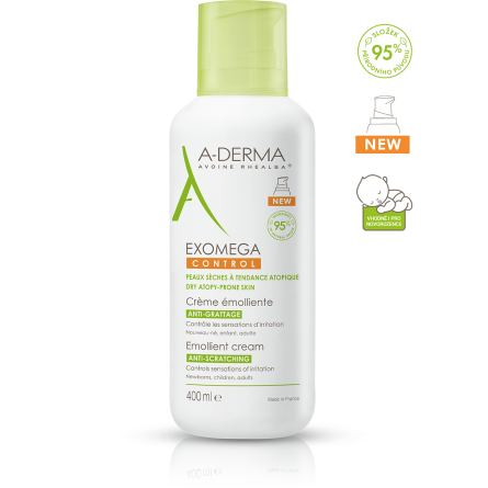 A-DERMA Exomega CONTROL Emolienční krém 400 ml